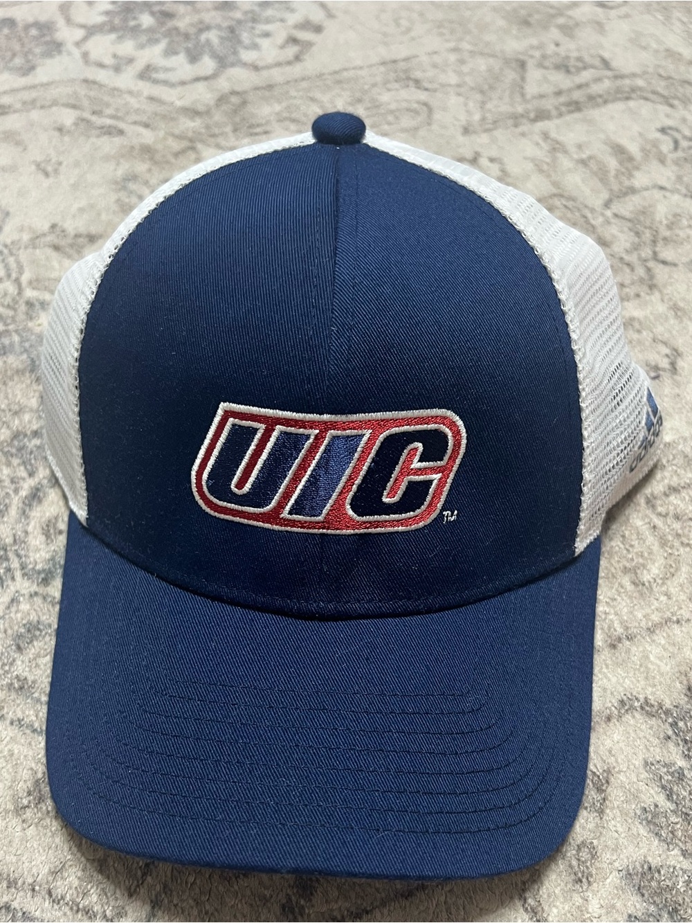 University of Illinois Chicago (UIC) Mesh Adidas Trucker Hat